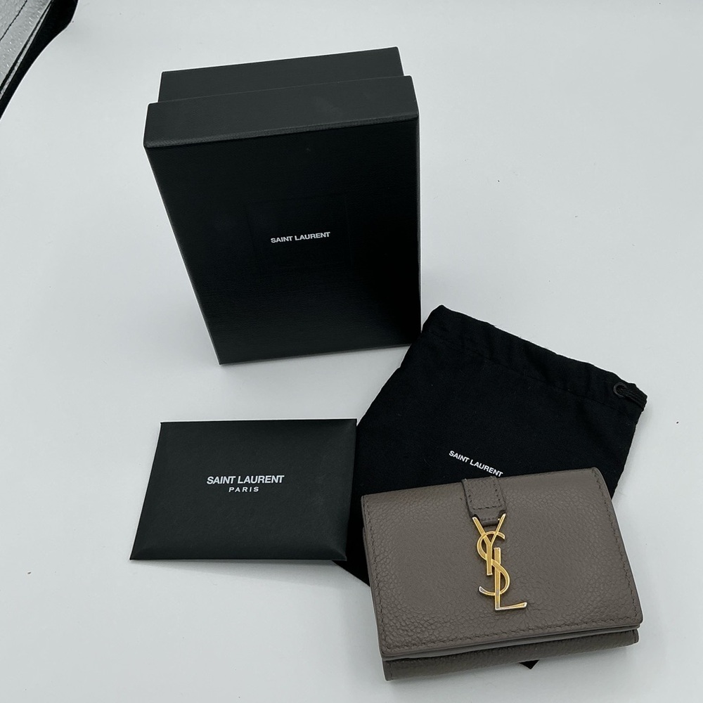 Saint Laurent Compact Wallet